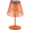 M mimotec Lampada da tavolo Led Hearth 1W Arancione portatile ricaricabile energia solare Bianco caldo 2500K M mimotec
