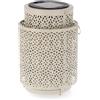 M mimotec Lampada da tavolo Led Casablanca 1W Beige portatile ricaricabile energia solare Bianco caldo 2500K M mimotec