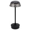 M mimotec Lampada da tavolo Led touch Irina 2W Nera CCT temperatura colore regolabile portatile a batteria ricaricabile USB M mimotec