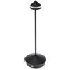 M mimotec Lampada da tavolo Led touch Point 1W Nera CCT temperatura colore regolabile portatile a batteria ricaricabile USB M mimotec
