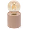 M mimotec Lampada da tavolo Led Ditadi 1W Rosa a batteria Bianco caldo 2500K M mimotec