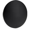 iSG Lighting Applique Led da parete Forus 15W rotondo Nero IP54 CCT temperatura colore regolabile iSG Lighting