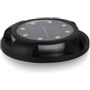 M LEDME Faretto segnapassi Led 2W Nero con pannello solare IP54 Bianco caldo 3000K con sensore crepuscolare M LEDME