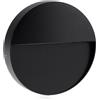 iSG Lighting Segnapasso Led Tech 3W Nero a superfice Rotondo IP54 CCT temperatura colore regolabile iSG Lighting
