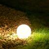 M mimotec Sfera Led Ball luminosa decorativa da giardino 1W Bianca con pannello solare 250×250 mm IP44 Bianco caldo 3000K M mimotec