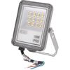 M LEDME Faro proiettore Led Slim 10W Grigio da esterno IP65 CCT temperatura colore regolabile M LEDME