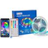 M LEDME Kit Striscia Led 24V 195W SMD 5050 15 metri IP20 con telecomando RGB M LEDME