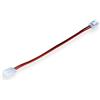 M LEDME Connettore cablato di giunzione striscia Led COB Free Cut 12-24V 8mm monocolore 2 pin con cavo IP20 M LEDME