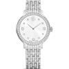 Swarovski Imber Orologio, con Cristalli Cry, Swiss Made, Meccanismo al Quarzo, Impermeabile Fino a 50 m, Finitura in Acciaio Inossidabile, 31 x 31 mm, 8 mm, 14,3-16,6 cm, 1,4 cm