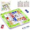 Doksvp Gioco di Puzzle di Logica,Ingorghi Stradali con 360 Livelli,Junior Giochi di Parcheggio,Labirinto Giocattolo Auto,Giochi da Tavolo,Gioco Famiglie per Bambini e Bambine dai 3 ai 10 Anni