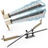 Tarcury Kit di Costruzione Spada Anime - Spada di Hashibira Inosuke - Katana a Doppia Lama Cosplay Giocattolo - 102.9cm, 838 Pezzi - per Bambini e Adulti