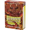 Dragon Shield AT-10621 Classic Japanese Size Sleeves 60pk-Crimson, Multicoloured