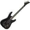 Rocktile Pro JK150-BSK Chitarra Elettrica Skull - ST-Style 6 Corde - Pickup HSS - Tremolo FR-Style - 24 Tasti Jumbo - Corpo in Ontano - Manico in Acero - Accessori Inclusi - Nero con Design Skull