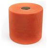 BARATTI Bobina Tulle 100 Metri X 12,5 Cm Altezza, Tinta Unita per Decorazioni, Feste di Matrimonio,(Arancio)