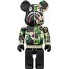 Medicom Toy Una figura BATHING APE BAPE SHARK BE@RBRICK x TRANSFORMERS 400% Collab nuova ...
