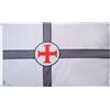 AZ FLAG Bandiera società SEGRETA Templari Ordine del Tempio 150x90cm - Bandiera GONFALONE BAUSSANT 90 x 150 cm