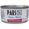 Pars KIT 12x Pars Monoproteico Filettini al Naturale Tonno con Manzo per Cani e Gatti - 85 g, 12 pezzi - PREZZO A CONFEZIONE