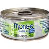 Monge Natural Pollo e Tonno del Pacifico Umido per Gatti 80gr - 80 g, Singola