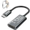 NEEWER Adattatore USB C a HDMI, Type C (Maschio) a HDMI (Femmina) Plug e Play 19cm per Trasferimento Video 4K 60Hz, Compatibile con iPhone iPad MacBook iMac Thunderbolt Android Phone Tablet TV, PS022
