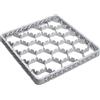 INOX MACEL Rialzo per cestello lavastoviglie alveare 20 scomparti cm 50x50