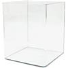 Amtra Nanotank 20 - Vasca Acquario 20 Litri - Teca Vetro Extra Chiaro 25 x 25 x 30 cm - Vaschetta per Pesci Rossi o Come Tartarughiera Per Tartarughe d'Acqua con Tappetino Ammortizzante Incluso