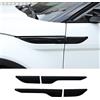 DIYUCAR Per LR Range Rover Evoque 2012-2018 Copertura Trim Presa d'Aria Laterale Parafango Auto Adesivo Decorativo Accessori Auto (Nero Lucido)