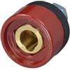RIVERWELD Cavo di saldatura TIG Connettore da pannello Spina e presa Rosso DKZ35-50 315Amp Raccordo rapido