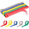 AIRUEEK Fascette Adesivo, 50 pezzi Fascette cavi Riutilizzabili 150 x 12 mm per casa, ufficio, giardino e ufficio raggruppamento Organizzare i Cavi Fibre