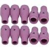 RIVERWELD TIG ALUMINA UGUTO CAPPE CERAMICA 13N08#4 D6.5 X 30mm Fit Pta SR DB WP 9 20 25 Accessori tort