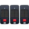 Lizoak Telecomando Cancello 4 Tasti Mitto, Frequenza 433,92 MHz, Compatibile con Mitto C2, Mitto 2, Mitto 4, MITTO COOL C4 - Set di 2 Telecomandi, Controllo a Lunga Distanza, Codifica Sicura