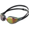 Speedo Fastskin Pure Focus Specchio 5523 Nero Grigio Freddo Rubino Taglia unica