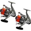 Trabucco Kit 2 Mulinelli Trabucco Oceanic 8000 con Filo Surfcasting