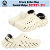 Crocs Echo Clog sandalo beige 207937-2YJ taglia unisex