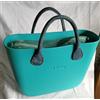 O bag Borsa Nuova Originale O bag - Col. TURCHESE 14 Manici a GOCCIA