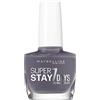 Maybelline New York - Smalto per unghie professionale - Tecnologia Gel - Super Stay 7 Days - Tonalità: Urban Steel (909)