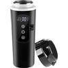 HOSPAOP Bollitore elettrico da viaggio 12 V - 24 V per auto e camion, 500 ml in acciaio inox con accendisigari da 12 V per acqua calda e caffè