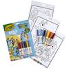 CRAYOLA - Album Colour by Number Bluey, 16 Pagine da Colorare e 6 Pennarelli, età 3+, 04-2776G