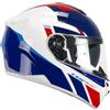 CGM Casco modular, 568S BER SPORT Bianco Blu, XS (53-54cm)