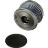 GATES Dispositivo ruota libera alternatore Ø58mm 04L903219 7789-10251 778910251 Compatibilità con VW Golf VII Hatchback 5G1, BQ1, BE1, BE2 T-Roc A11 Golf VIII Hatchback CD1 TIGUAN AD1, AUDI