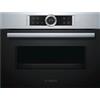 Bosch Microonde 4 programmi di cottura CFA634GS1, porta a ribalta