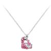 Disney Collana con ciondolo a forma di gatto dello Stregatto Alice nel paese delle meraviglie