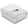 medisana HU 672 Sottocoperta elettrica super soffice, 150 x 80 cm, dorme come sulle nuvole, spegnimento automatico, protezione da surriscaldamento, 4 impostazioni di temperatura, lavabile