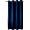 ED ENJOY HOME Enjoy Home - Tenda Oscurante Basic - 8 Occhielli argentati - Diametro 4 cm - 100% Poliestere - Tessuto Certificato Oeko-Tex - 140 x 180 cm - Blu Navy