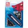 Prym 390336-Bottone a Pressione Senza Cuciture, in Ottone, Colore Antico, Metallo, Rame Anticato, 12 mm