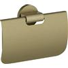 Inda Portarotolo basculante con coperchio One bronzo