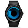 SINOBI Orologi da uomo al quarzo moda Orologi in acciaio inossidabile impermeabili per le imprese (S9659G-Black/Blue)