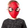 Rubie's - Marvel Ufficiale - SPIDER-MAN - Maschera Super Shallow per Bambini - Taglia unica - Maschera in plastica con attacco elastico