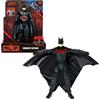 dc comics, Action Figure di Wingsuit 30 cm, con luci, Frasi e Ali Che Si aprono, Oggetto da Collezione del Film The Batman, Giocattoli Bambine dai 3 Anni in su, 6060523