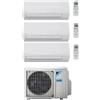 Daikin - Climatizzatore trial split Daikin Sensira Wifi 7000+12000+12000 btu inverter 3MXF52A A++ R32