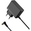 Bouge Caricatore da 6,5 V, compatibile con telefono Siemens Gigaset (-C707) A415 C385 AL145, cavo di ricarica, adattatore di alimentazione, caricatore di ricambio, 2 m, nero